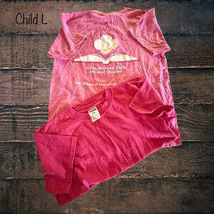 Child Large Jerzees and GS top bundle